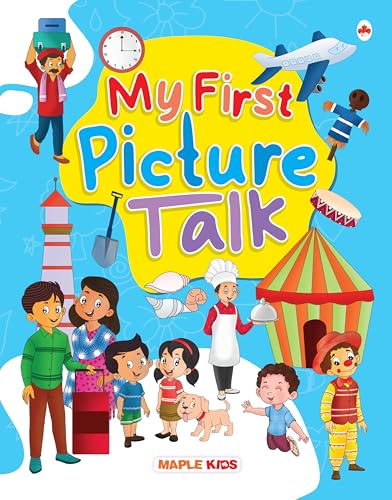Picture Talk and Conversation Book for Kids (Colourful Pictures) - Age 2-6 Years - Good…