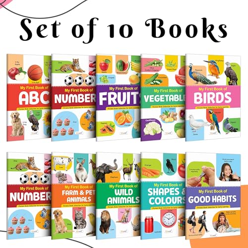 My First Picture Book Collection For Early Learning : Books For Children, Learning Pict…