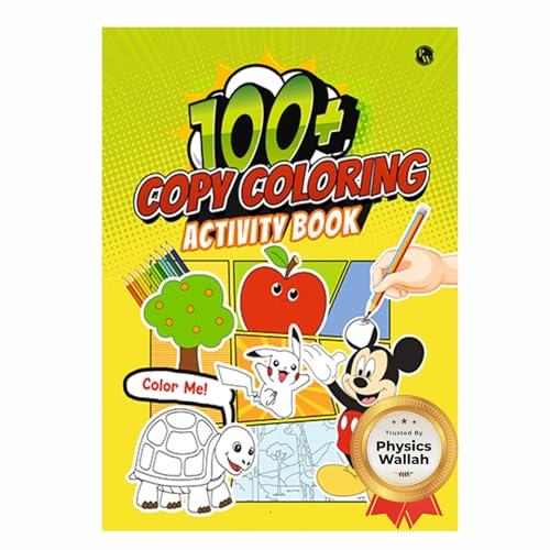 100+ Copy Coloring Activity Book l Copy Coloring Books for Kids 3 to 6 Years [Paperback…