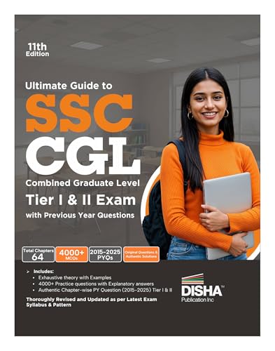 Disha Ultimate Guide to SSC CGL - Combined Graduate Level - Tier I & Tier II Exam with…