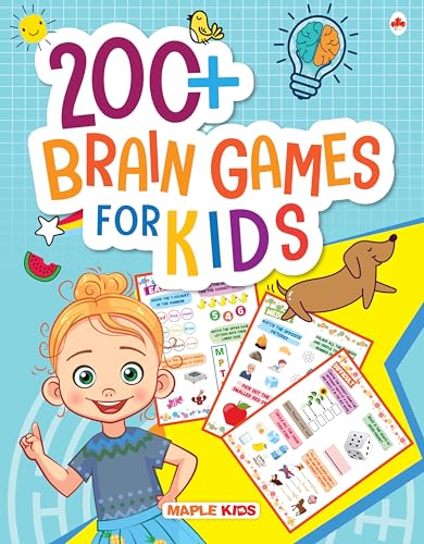 Brain Boosting Activity Book for Kids - 200+ Activities for Age 3+ - Kids Activity Book…