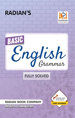 Radian Basic English Grammar Book Fully Solved for All Competitive Exams