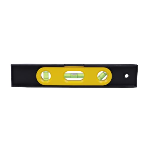 STANLEY STHT42264-812 Plastic Torpedo Level Magnetic-225mm/9'', High Impact ABS Plastic…