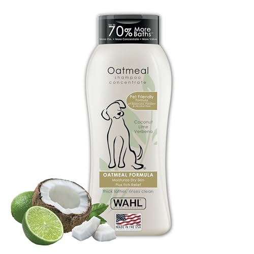 Wahl 820004 Oatmeal Shampoo, Coconut Lime Verbena 700 ML