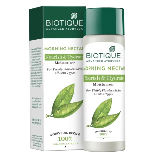 Biotique Morning Nectar Flawless Skin Moisturizer Lotion I Prevents Dark Spots, Blackhe…