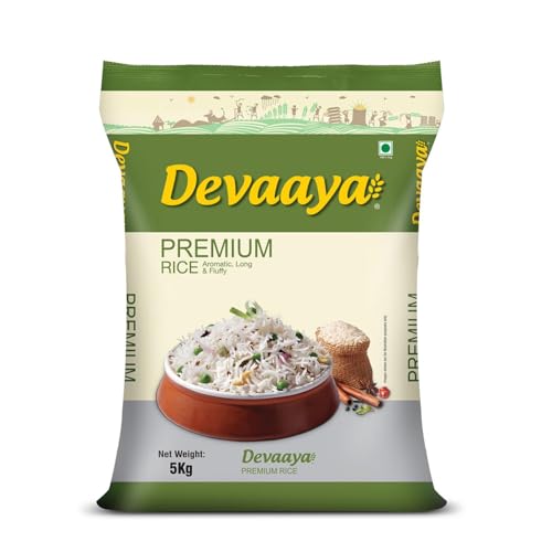 Daawat Devaaya, Long & Fluffy Grains Premium Rice, 5 Kg (Pack of 1)