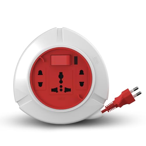 GM 3041 Trio 2-Pin Flex Box with 5M Copper Cord | Universal 3-Pin & 2-Pin Sockets | Mas…