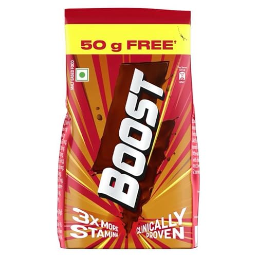 Boost Chocolate Nutrition Drink 800 g Refill Pack|| For 3X stamina - Builds bone & musc…