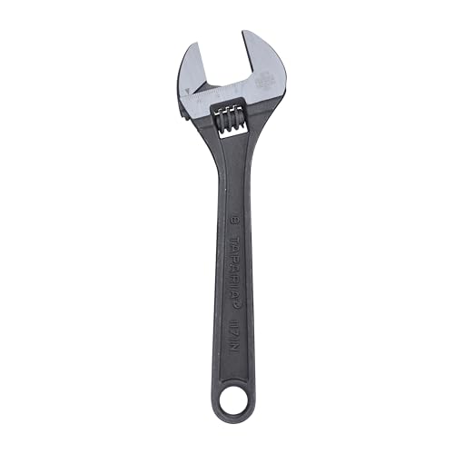 Taparia 1171-8, 8-Inch (205 mm) Adjustable Spanner - Forged Chrome Vanadium Steel with…
