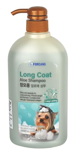 Forbis Long Coat Aloe Shampoo - Dog, 750 Milliliter