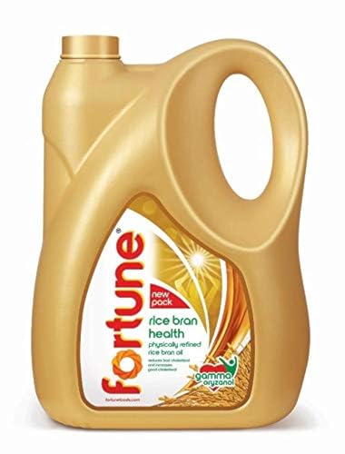 Fortune Rice Bran Health Oil | Reduces Bad Cholesterol | Rich in Gamma Oryzanol | 5L/4.…