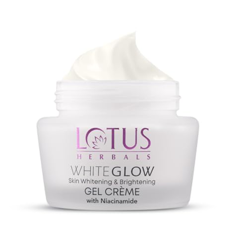 Lotus Herbals WhiteGlow Skin Whitening And Brightening Gel Cream| Hydrates, Removes Dar…