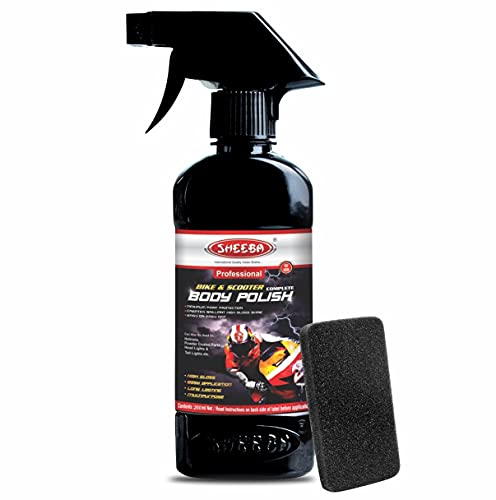 SHEEBA Bike & Scooter Complete Body Polish I High Gloss Shine I Easy Application I Long…
