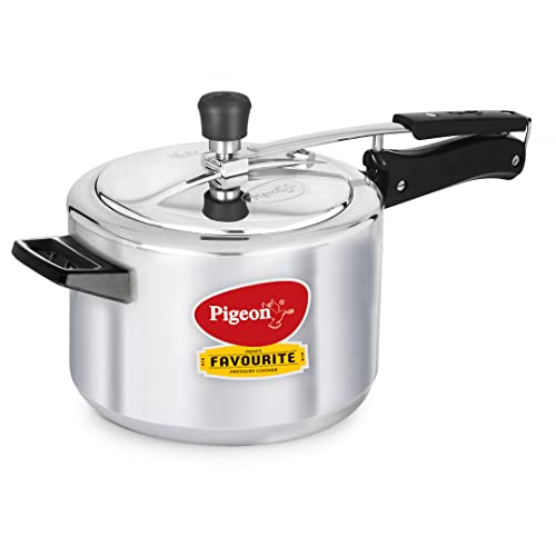 Pigeon by Stovekraft 5 Litre Favourite Aluminium Inner Lid Induction Base Pressure Cook…