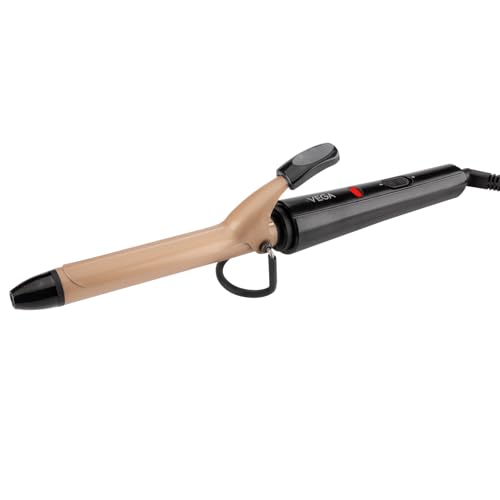 VEGA Ease Curl 19 mm Barrel Hair Curler for Women with Ceramic Coated Plates, Cool Tip,…