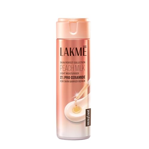 Lakme Peach Milk Pro Ceramide Moisturizer with Vitamin E for Deep Moisturizing and Skin…