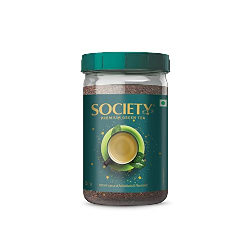 Society Premium Green Tea — Whole Green Tea Leaves, Rich In Natural Antioxidants, Light…