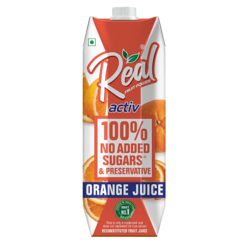 Real Activ mixed Fruit Juice - 1L | 100% No Added Sugars & Preservatives | Rich In Vita…
