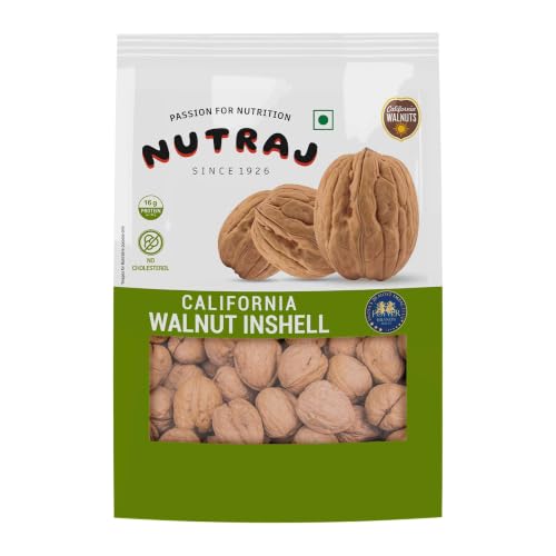 Nutraj California Inshell Walnuts,Raw 1000g