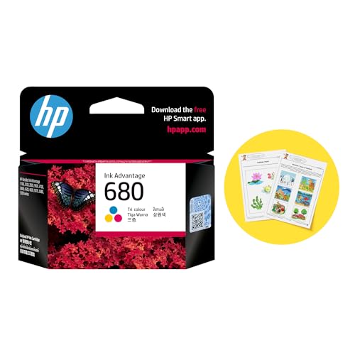 HP 680 Tri-color Original Ink Advantage Cartridge