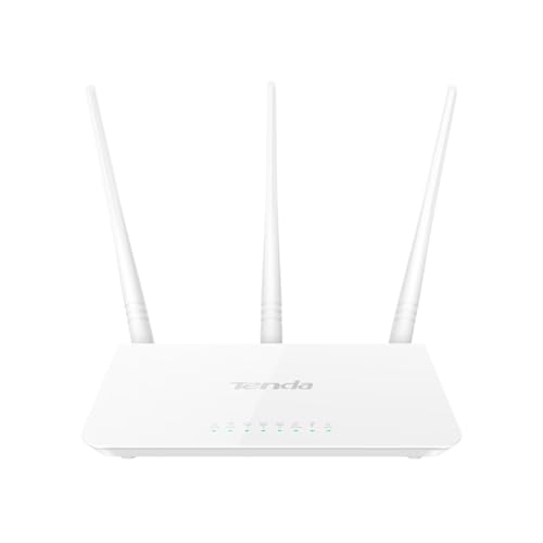Tenda F3 300Mbps Wi-Fi Router, Easy Setup, WPS Button, Parental Control, Bandwidth Cont…