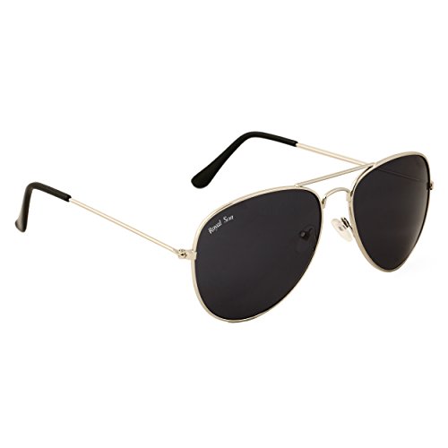 ROYAL SON UV Protected Dabangg 3 Aviator Sunglasses For Men And Women (RS007AV|58|Black…
