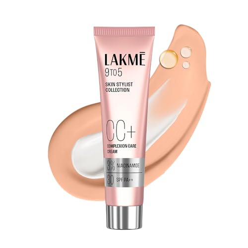 LAKMÉ 9 To 5 Cc Cream Mini|| 01-Beige|| Light Face Makeup With Natural Coverage For All…