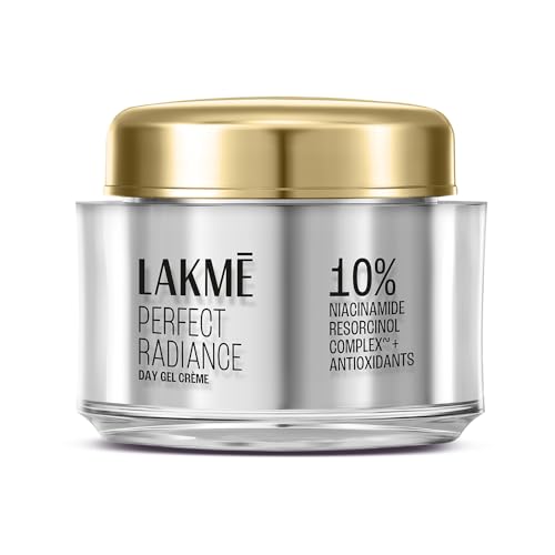 Lakme Perfect Radiance Pigmentation Treatment Day Gel Crème with 10% Niacinamide Resorc…