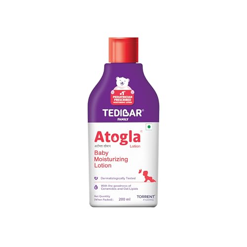 Atogla Baby Lotion 200ml from Tedibar Family | No. 1* Pediatrician prescribed Moisturis…