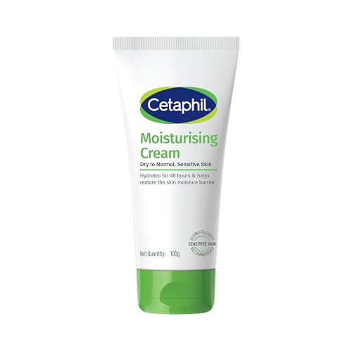 Cetaphil Moisturising Cream 100 g for Dry & Sensitive Skin | 48H Hydration with Almond…