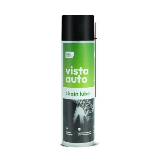 Vista Auto Care Chain Lube Spray 500 ml | High-Performance All Weather Chain Lubricant…