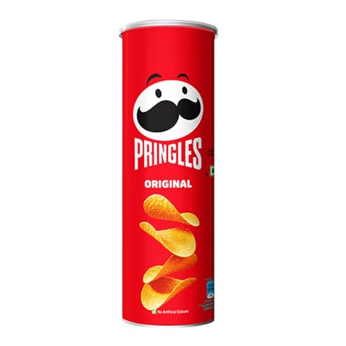 Pringles Potato Chips Original | Salted Flavor | Crispy Snack for Game Nights Chips (10…