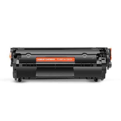 FRONTECH Q2612A LaserJet Toner Cartridge Compatible with HP LaserJet 1010/ 1012/ 1015/…