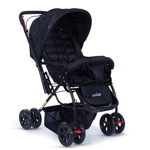LuvLap Starshine Baby Stroller/Pram for 0 to 3 Years, New Born/Toddler/Kid, Lightweight…