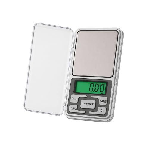 ATOM A 100 Series Digital Pocket Weighing Scale, 200g Capacity with 0.01g Precision | A…