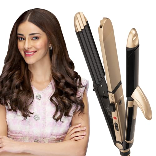 Vega 3 in 1 Hair Styler for Women, (India's No.1 Appliance Brand) | Straightener, Curle…