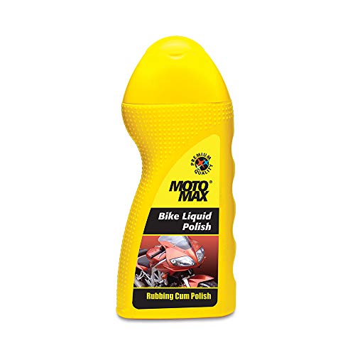 Motomax Bike Liquid Polish 100 ml |Removes tough stains, High Gloss & Shine on painted…