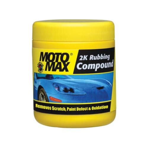 Motomax 2K Rubbing Compound 100g | Removes Minor Scratches, Swirl Marks, Paint defect a…