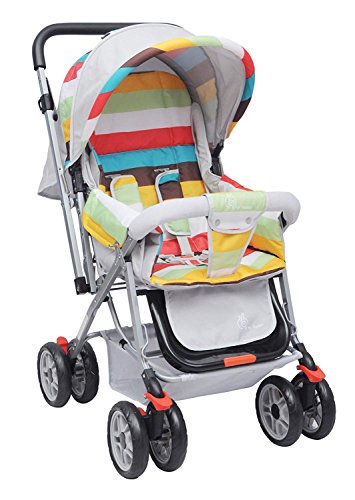 R for Rabbit Lollipop Lite Baby Stroller for 0 to 3 Years Pram with 5 Point Safety Harn…
