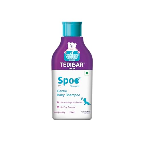 Spoo No-Tear Formula baby shampoo from Tedibar Family | Gentle on Scalp | No. 1 Pediatr…