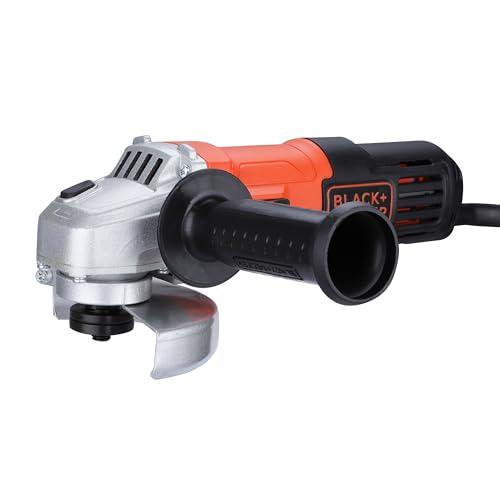 BLACK+DECKER G650-IN, 650W 4''/100mm Angle Grinder (Corded) for Grinding, Polishing and…