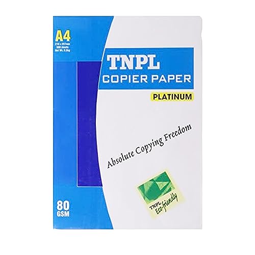 TNPL A4 Copier Paper 80 GSM 500 Sheets - 1 Ream