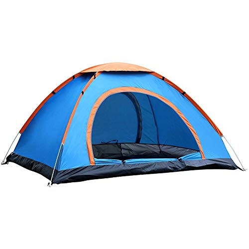 Egab Picnic Camping Portable Tent (Multicolor, 2 Person Tent)