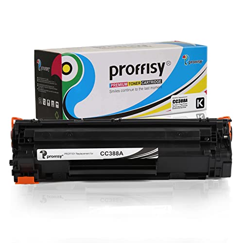 proffisy 88A CC388A Toner Cartridge for Home & Office, 1,500 Pages