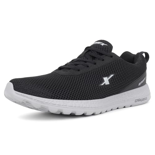 SPARX Men Black Grey Running Shoes-10 UK (44 2/3 EU) (SX0414G_BKGY0010)