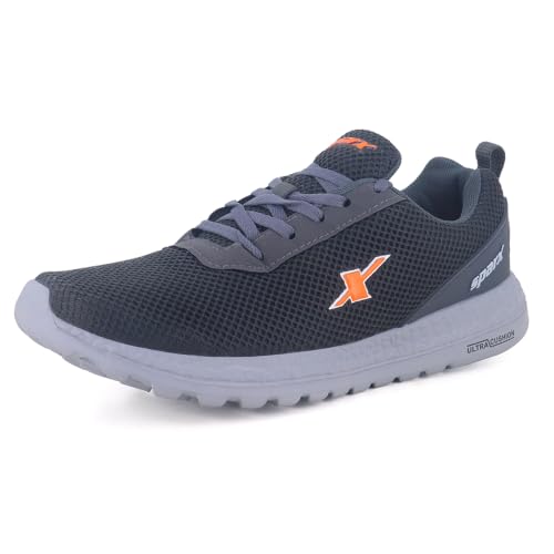SPARX Men's Sx0414g Grey Orange Running Shoes 10 (Sx0414gGYOR0010)