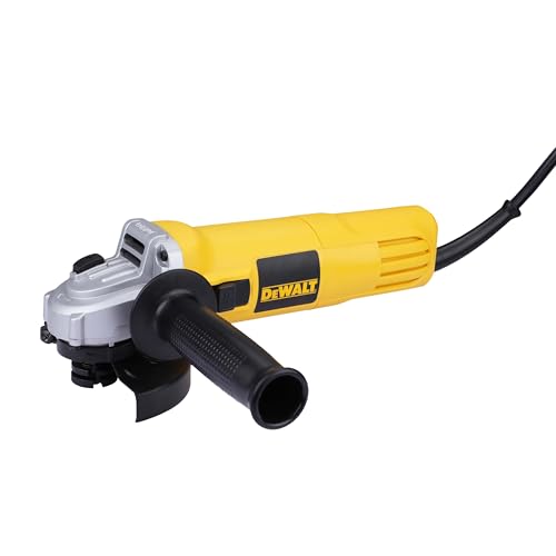 DEWALT DW802-IN, 850W, 4'' (100mm) Heavy Duty Angle Grinder Engineered For Heavy Duty A…