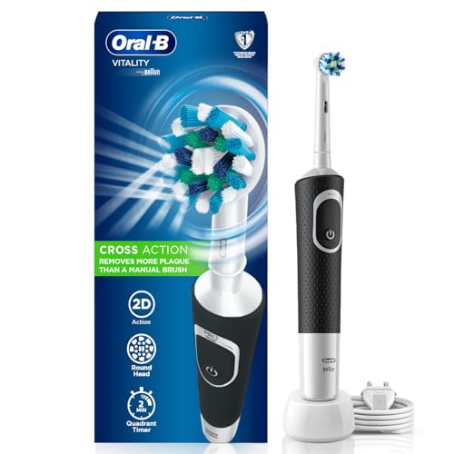 Oral-B Vitality Rechargeable Rotating Electric Toothbrush for Adults,2 Brushing Modes (…