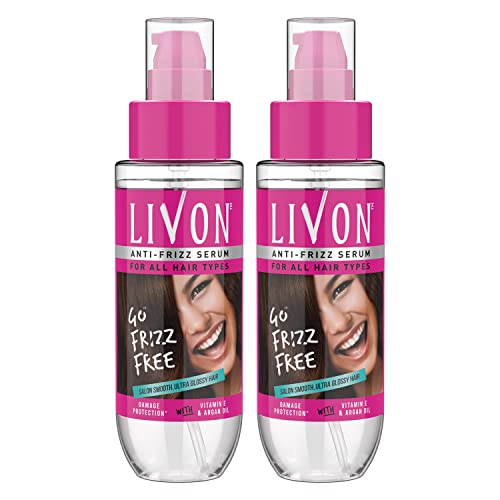 Livon Hair Serum, For Dry & Frizzy Hair | Provides shine, smoothness & damage protectio…