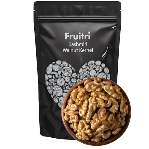 Fruitri Premium Kashmiri Walnut Kernels 400gm, Fresh and Natural, Walnuts Without Shell…